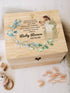 Baby Memorial Box – Personalized Name & Date | Faith Keepsake “Face of Jesus”